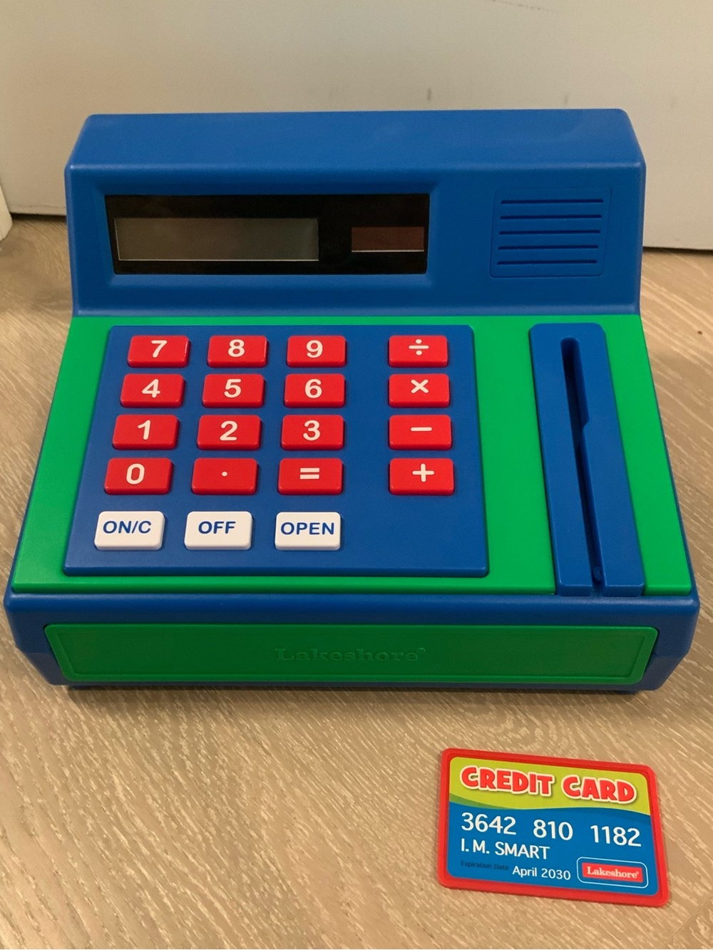 Cash register digital sounds Lakeshore